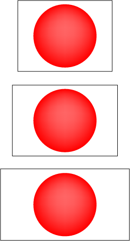 日の丸構図