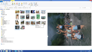 写真2写真を一つのフォルダにまとめる