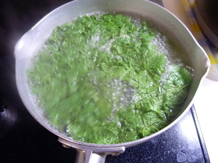 湯がく