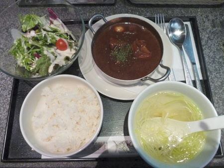 牛たんシチュー定食