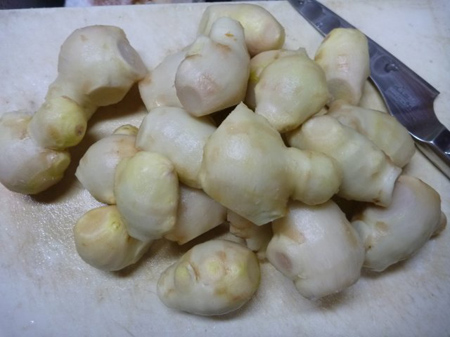 新生姜砂糖煮