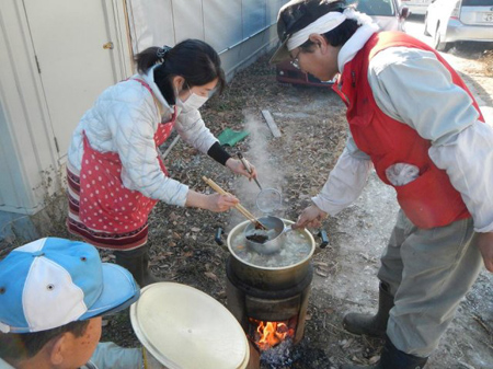 津久井在来味噌仕込み