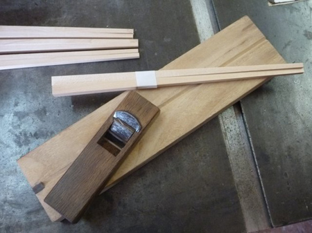 手前箸作り