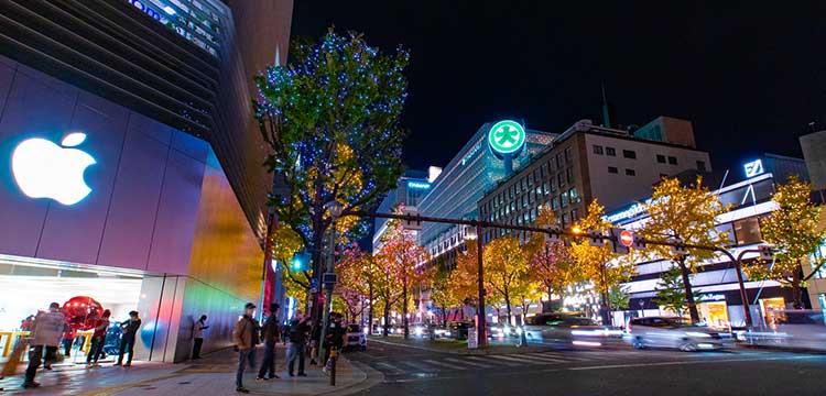 iPhoneのバッテリー交換ができるApple Store