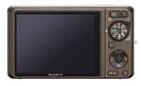 DSC-WX1 背面（ゴールド）