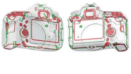 防塵・防滴構造