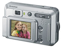 写真：FinePix A500 背面