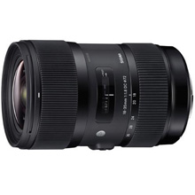 製品写真：シグマ 18-35mm F1.8 DC HSM ソニー用