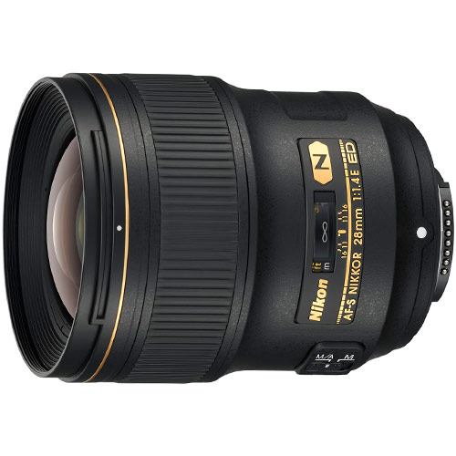 製品写真：ニコン AF-S 28mm f/1.4E ED