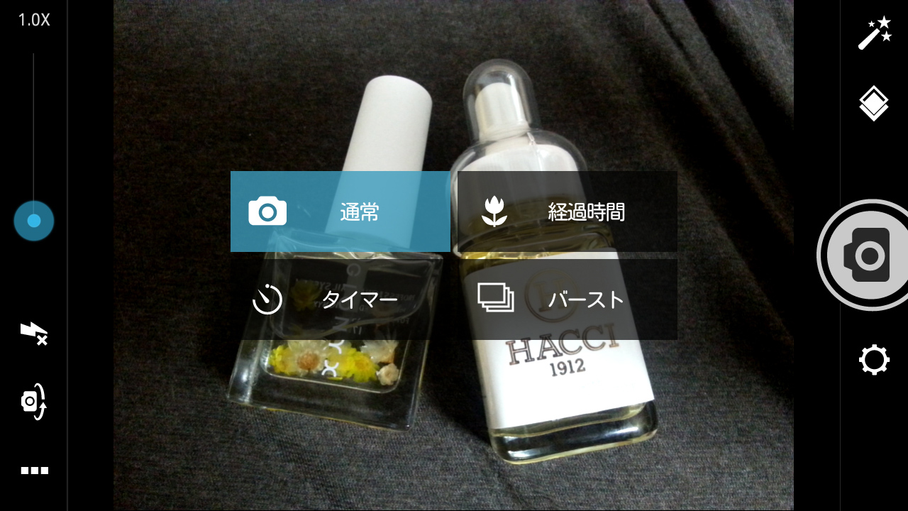 エフェクトは種類豊富。同じ被写体でも印象が変わります。